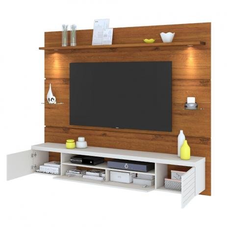 Painel DJ estilo Rustico Terrara Off White
